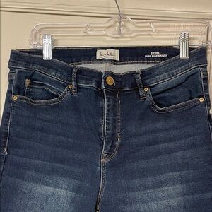 Nicole Miller Dark Blue Skinny Jeans